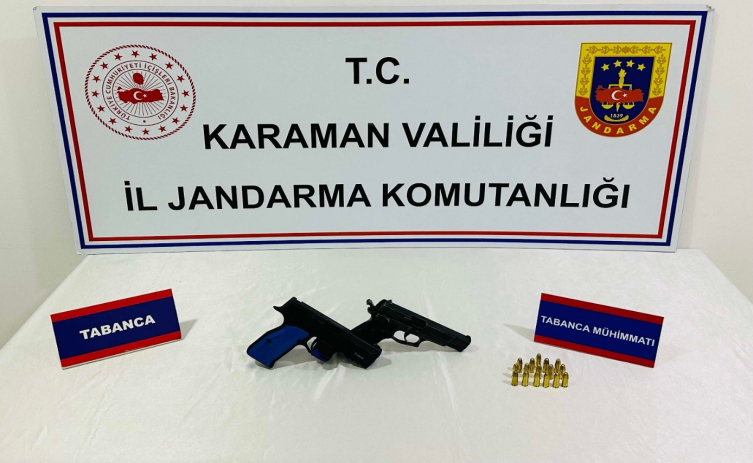 Karaman'da uyuşturucu operasyonu: 2 gözaltı